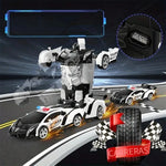 Carro Transformer Robot Juguete Interactivo Niños Transformable Control Remoto
