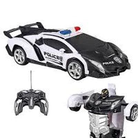 Carro Transformer Robot Juguete Interactivo Niños Transformable Control Remoto