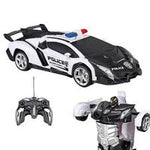 Carro Transformer Robot Juguete Interactivo Niños Transformable Control Remoto