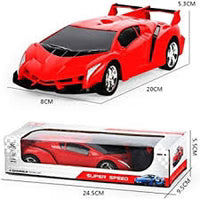 Carro Transformer Robot Juguete Interactivo Niños Transformable Control Remoto