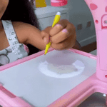 Proyector educativo de dibujo para niños Amarillo