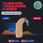 AUDÍFONO AMPLIFICADOR DE SONIDO PARA LA SORDERA