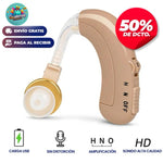 AUDÍFONO AMPLIFICADOR DE SONIDO PARA LA SORDERA